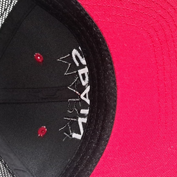 Mark Spain Real Estate Black & Red Snapback Cap NWOT - Picture 6 of 6